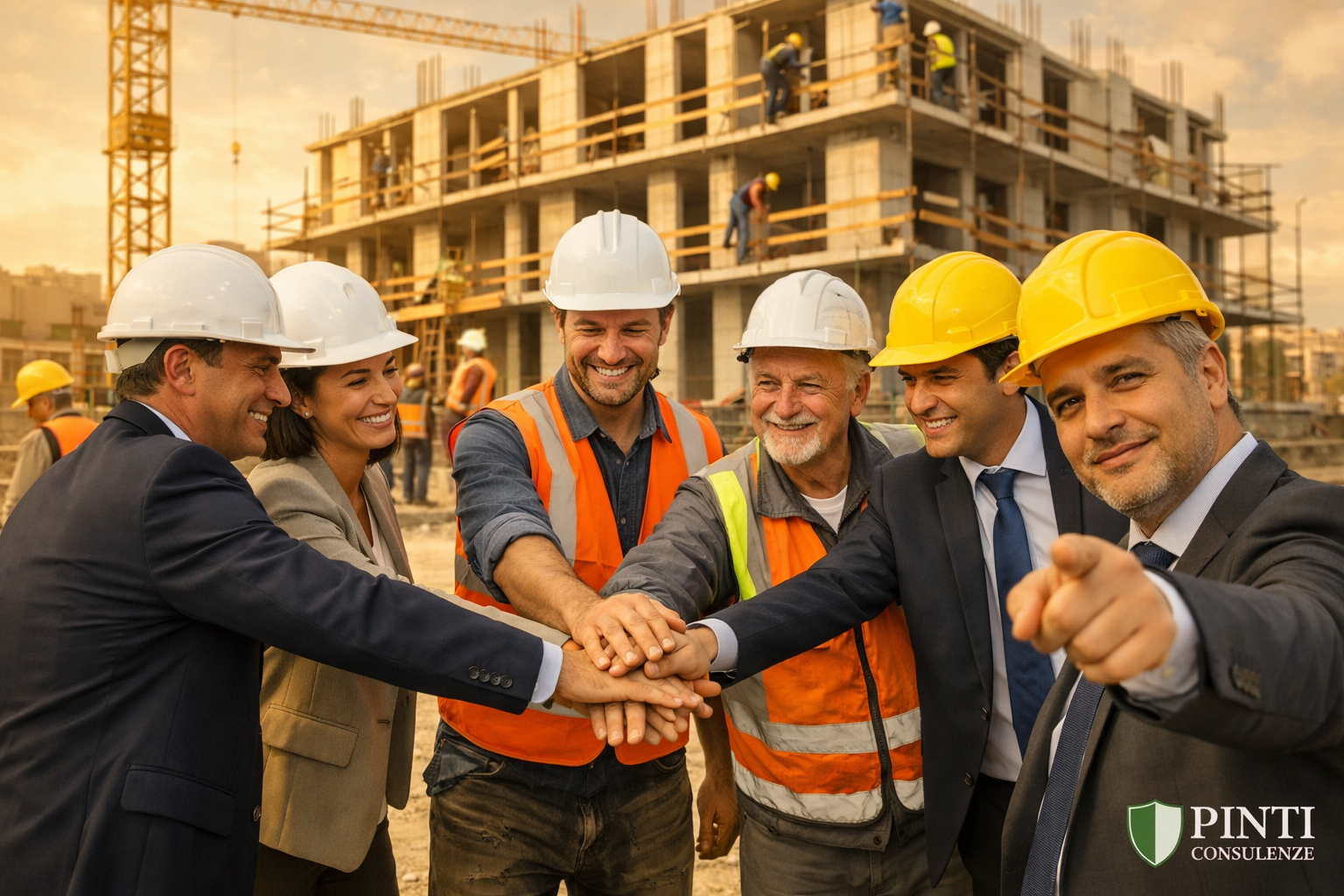 Ogni giorno, in edilizia, c’è una cosa che conta più di tutto: lavorare per lo stesso obiettivo.